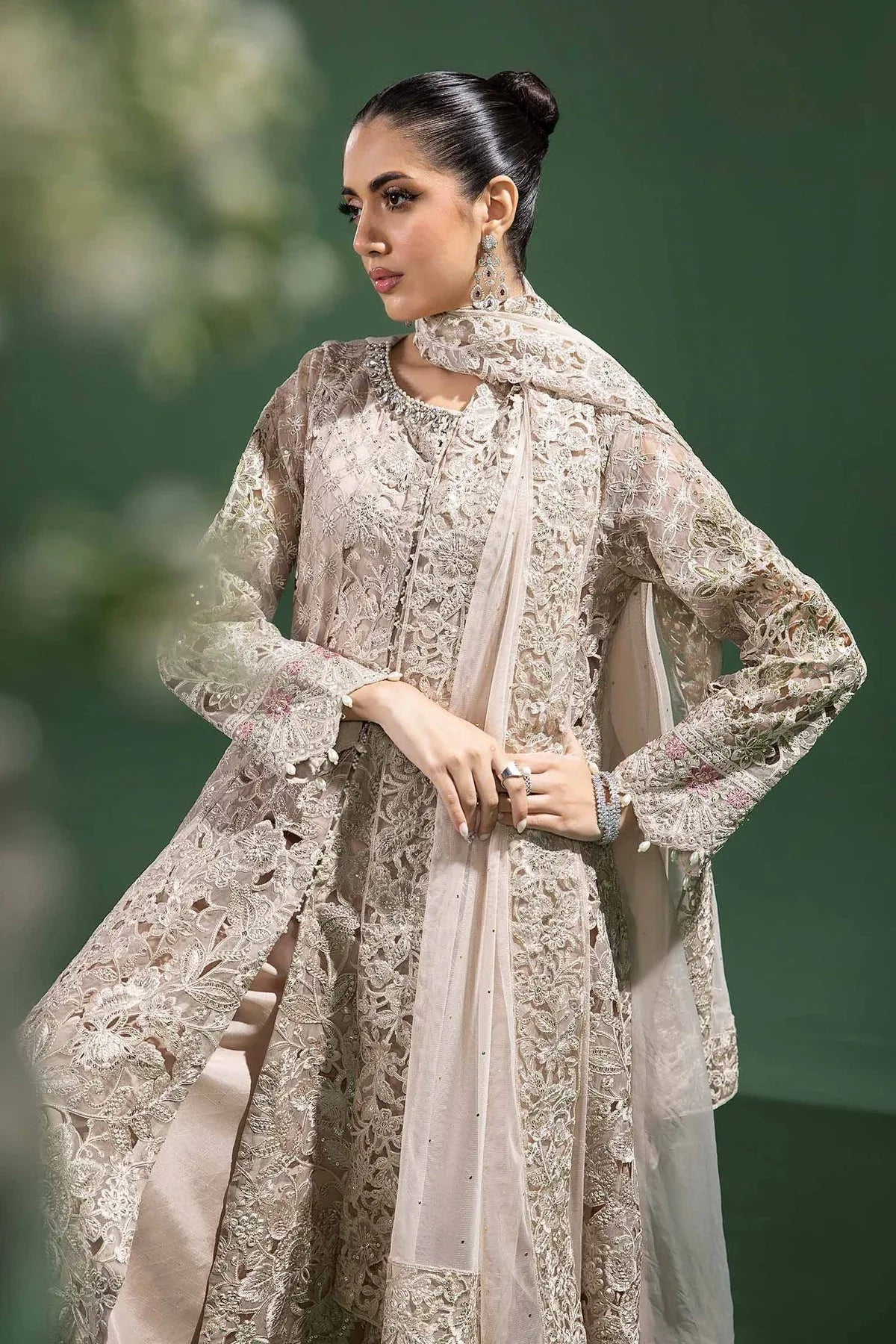 Maria b | Formal Wears | SF-W24-46 - Aqsa Fabrics