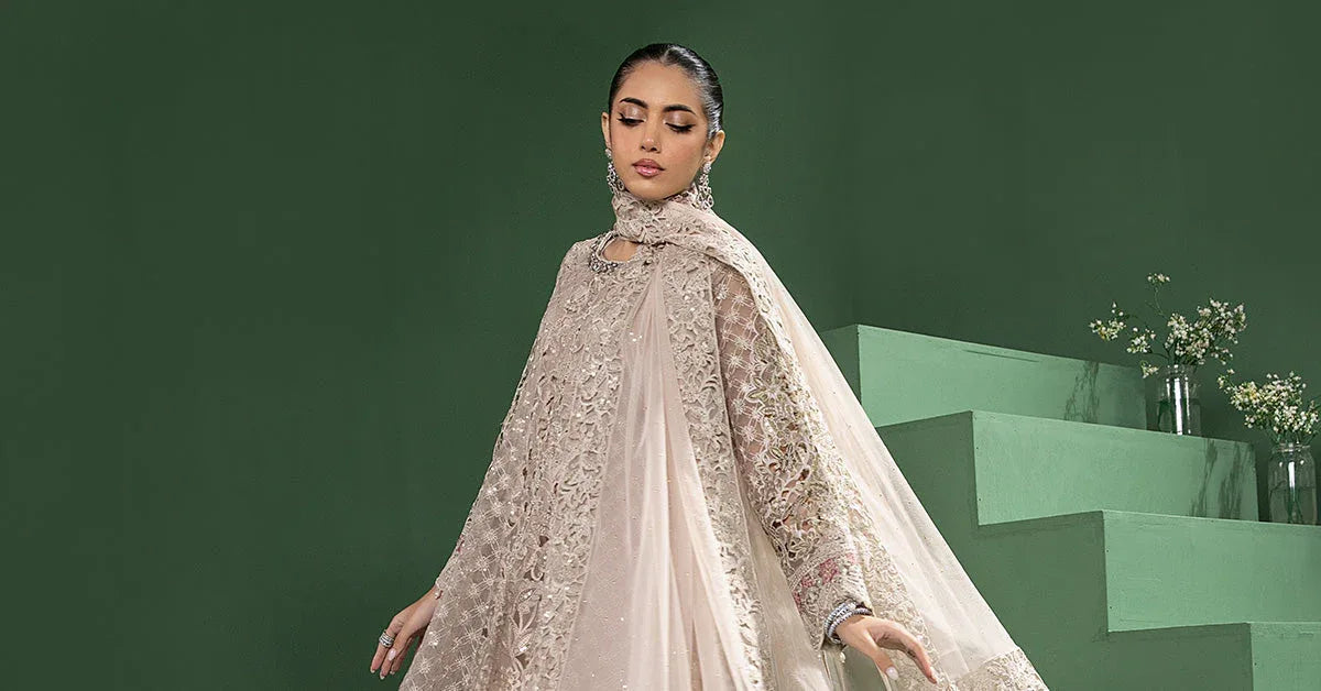 Maria b | Formal Wears | SF-W24-46 - Aqsa Fabrics
