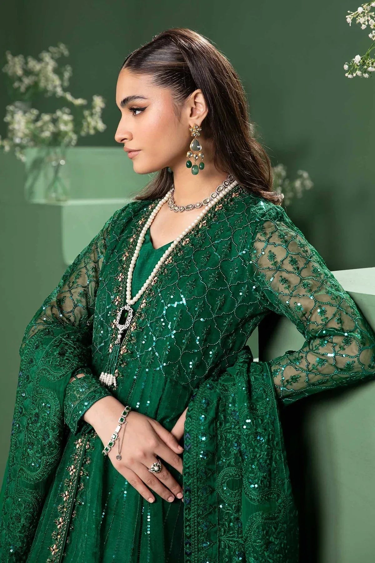 Maria b | Formal Wears | SF-W24-70 - Aqsa Fabrics