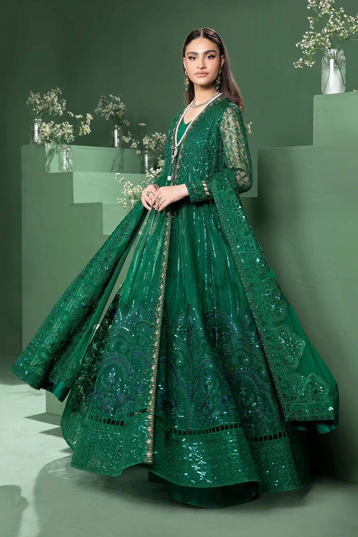 Maria b | Formal Wears | SF-W24-70 - Aqsa Fabrics