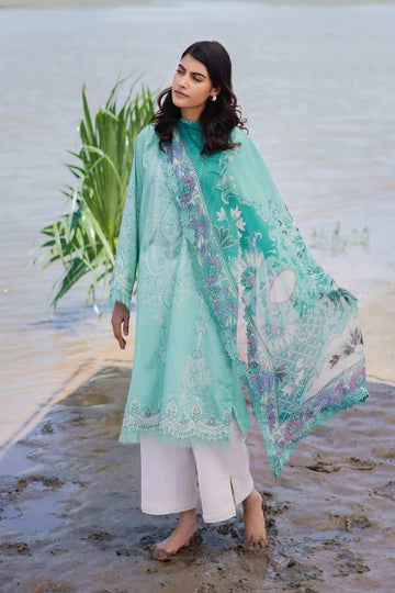 Maria b | M Basics Lawn | 408-A - Aqsa Fabrics