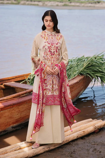 Maria b | M Basics Lawn | 410-B - Aqsa Fabrics