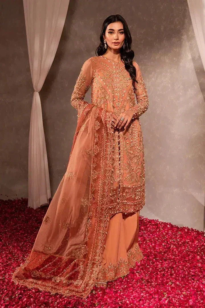 Maria Osama Khan | Dastaan Festive Formals 23 | Aarzoo - Aqsa Fabrics