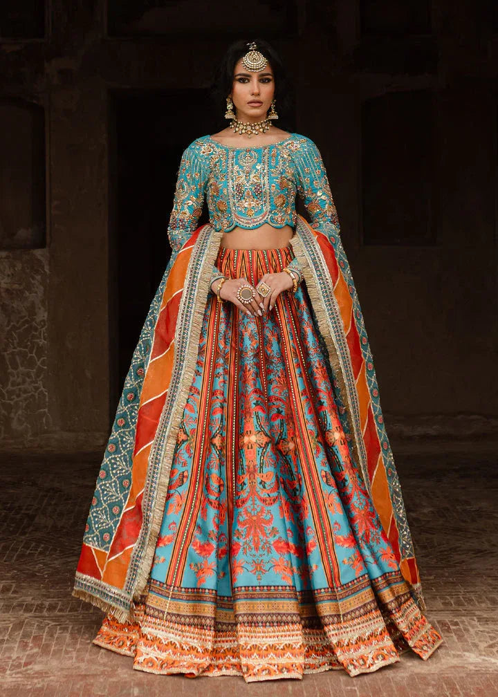 Maria Osama Khan | Khawabeedah Wedding Formals | Liyana - Aqsa Fabrics