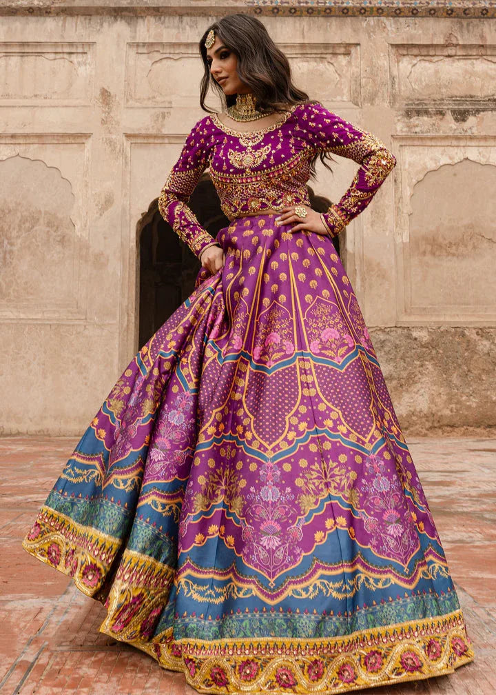 Maria Osama Khan | Khawabeedah Wedding Formals | Mehva - Aqsa Fabrics