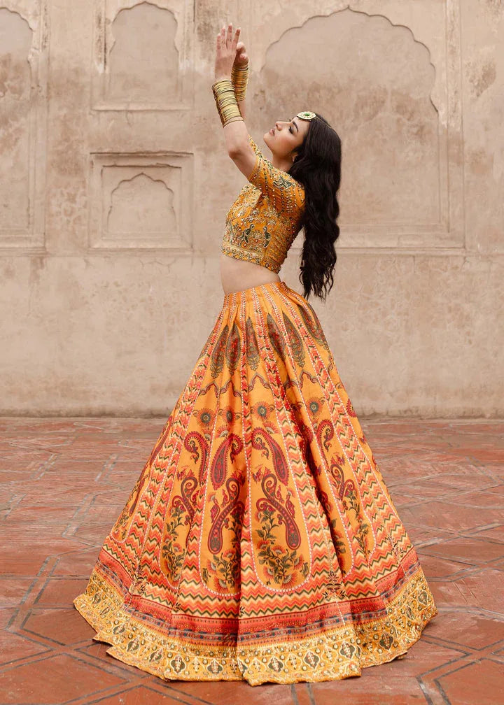 Maria Osama Khan | Khawabeedah Wedding Formals | Zariya - Aqsa Fabrics