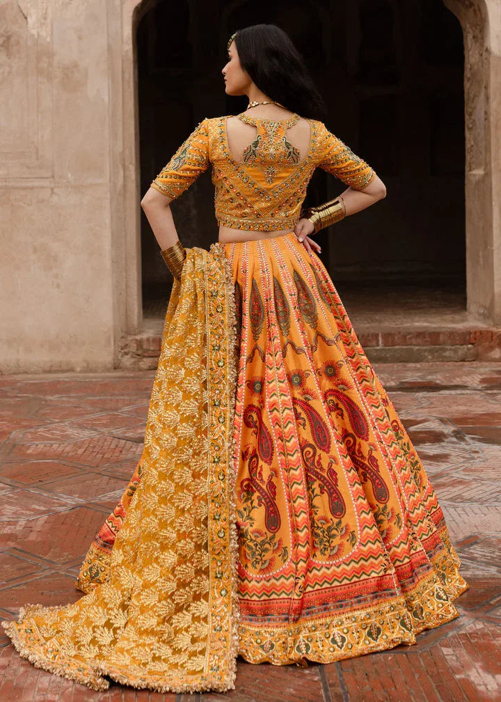 Maria Osama Khan | Khawabeedah Wedding Formals | Zariya - Aqsa Fabrics