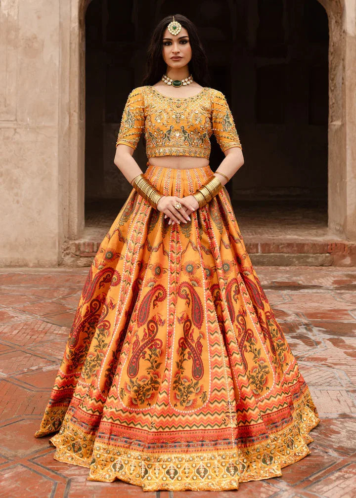 Maria Osama Khan | Khawabeedah Wedding Formals | Zariya - Aqsa Fabrics