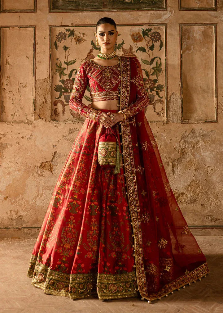 Maria Osama Khan | Khawabeedah Wedding Formals | Zareen - Aqsa Fabrics