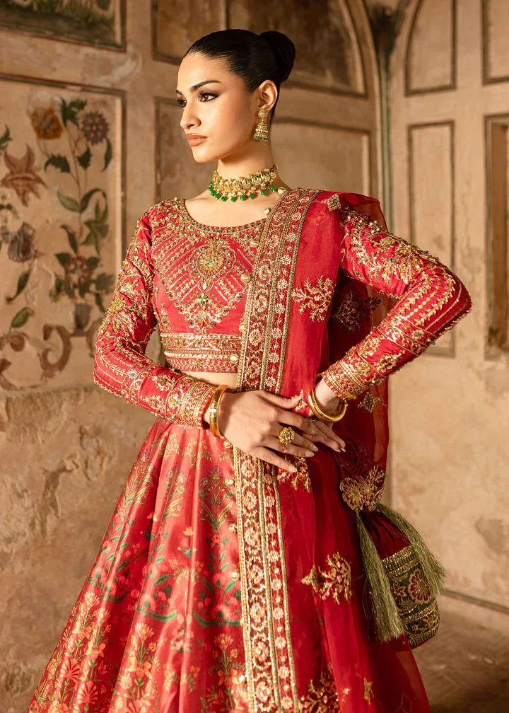 Maria Osama Khan | Khawabeedah Wedding Formals | Zareen - Aqsa Fabrics