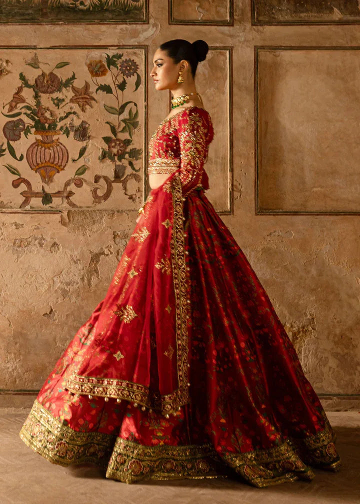 Maria Osama Khan | Khawabeedah Wedding Formals | Zareen - Aqsa Fabrics