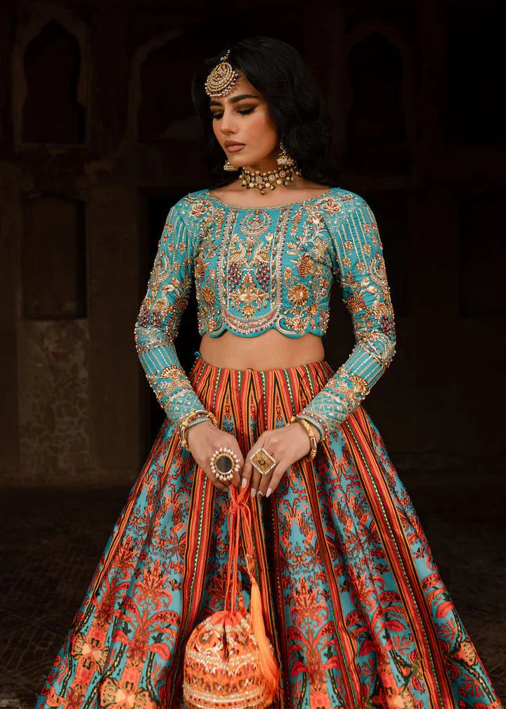 Maria Osama Khan | Khawabeedah Wedding Formals | Liyana - Aqsa Fabrics