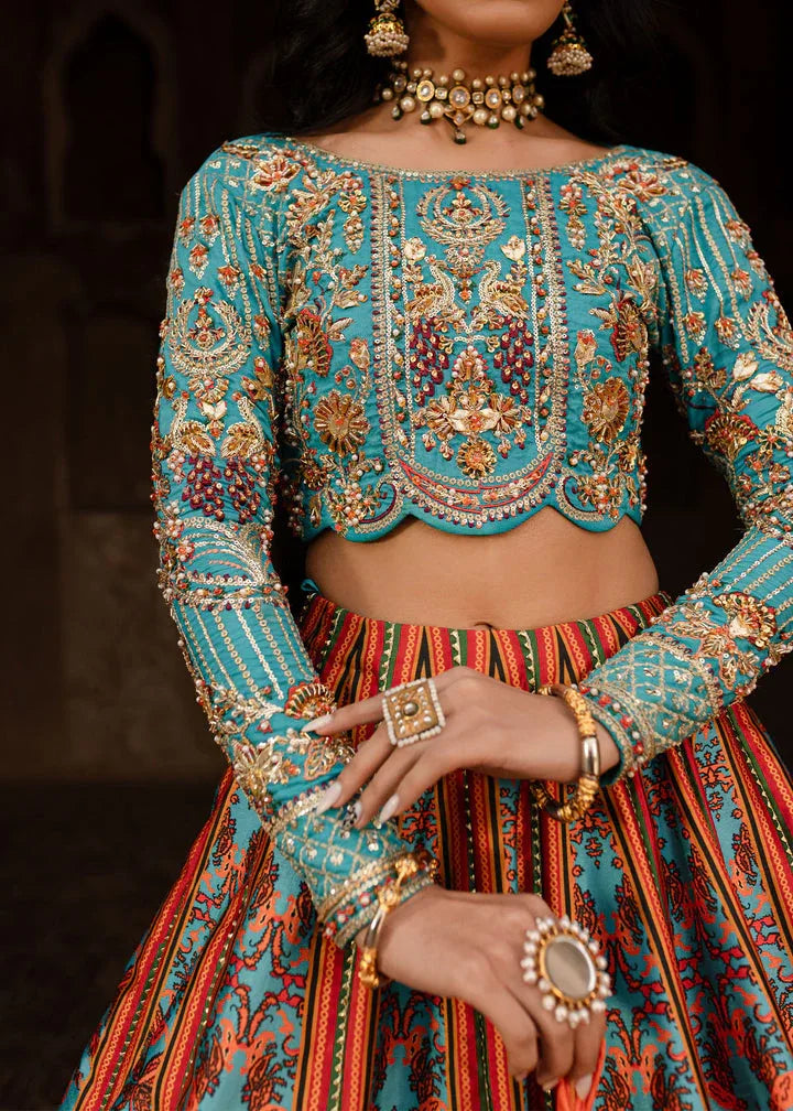Maria Osama Khan | Khawabeedah Wedding Formals | Liyana - Aqsa Fabrics