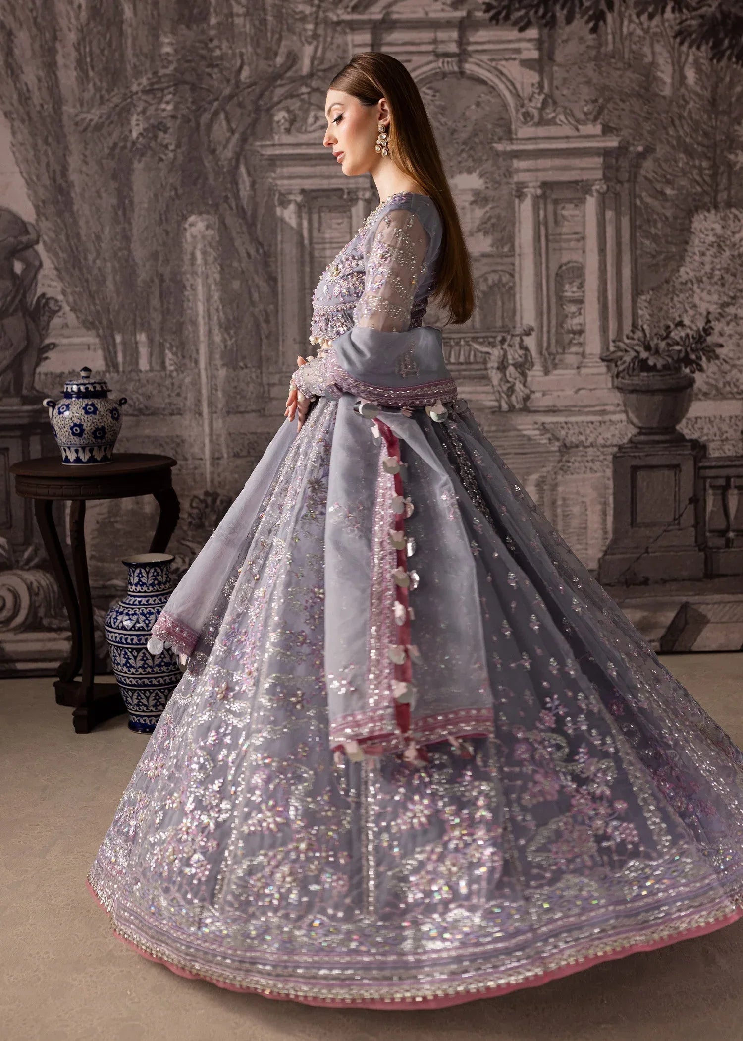 Maria Osama Khan | Mystara Wedding Festive | Lyra - Aqsa Fabrics