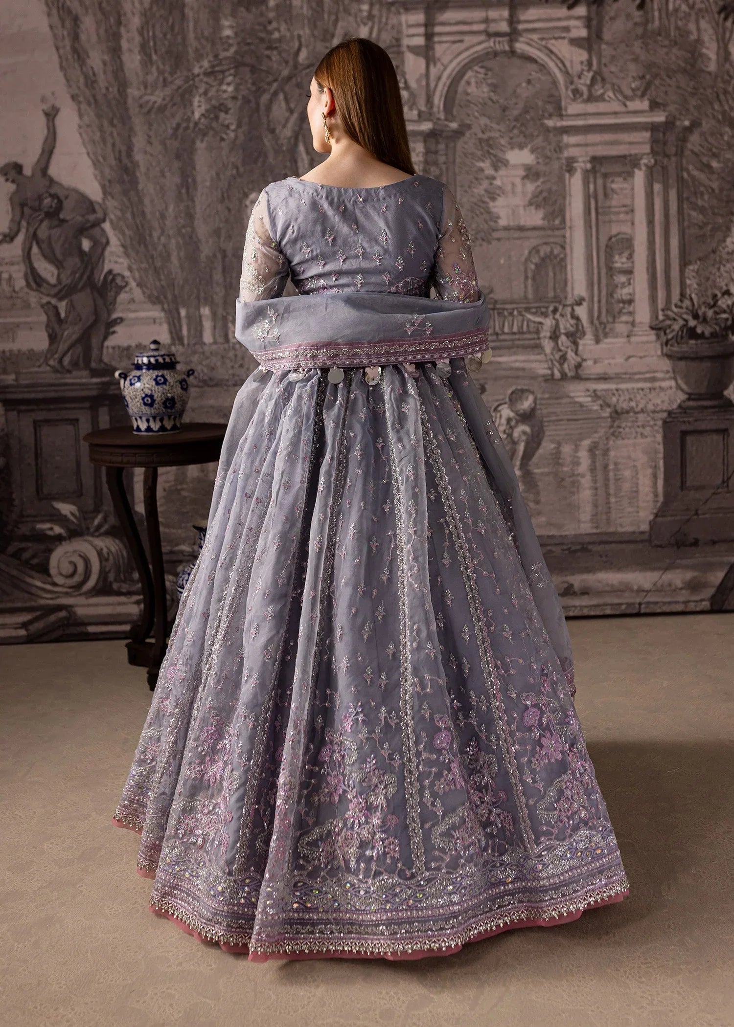 Maria Osama Khan | Mystara Wedding Festive | Lyra - Aqsa Fabrics