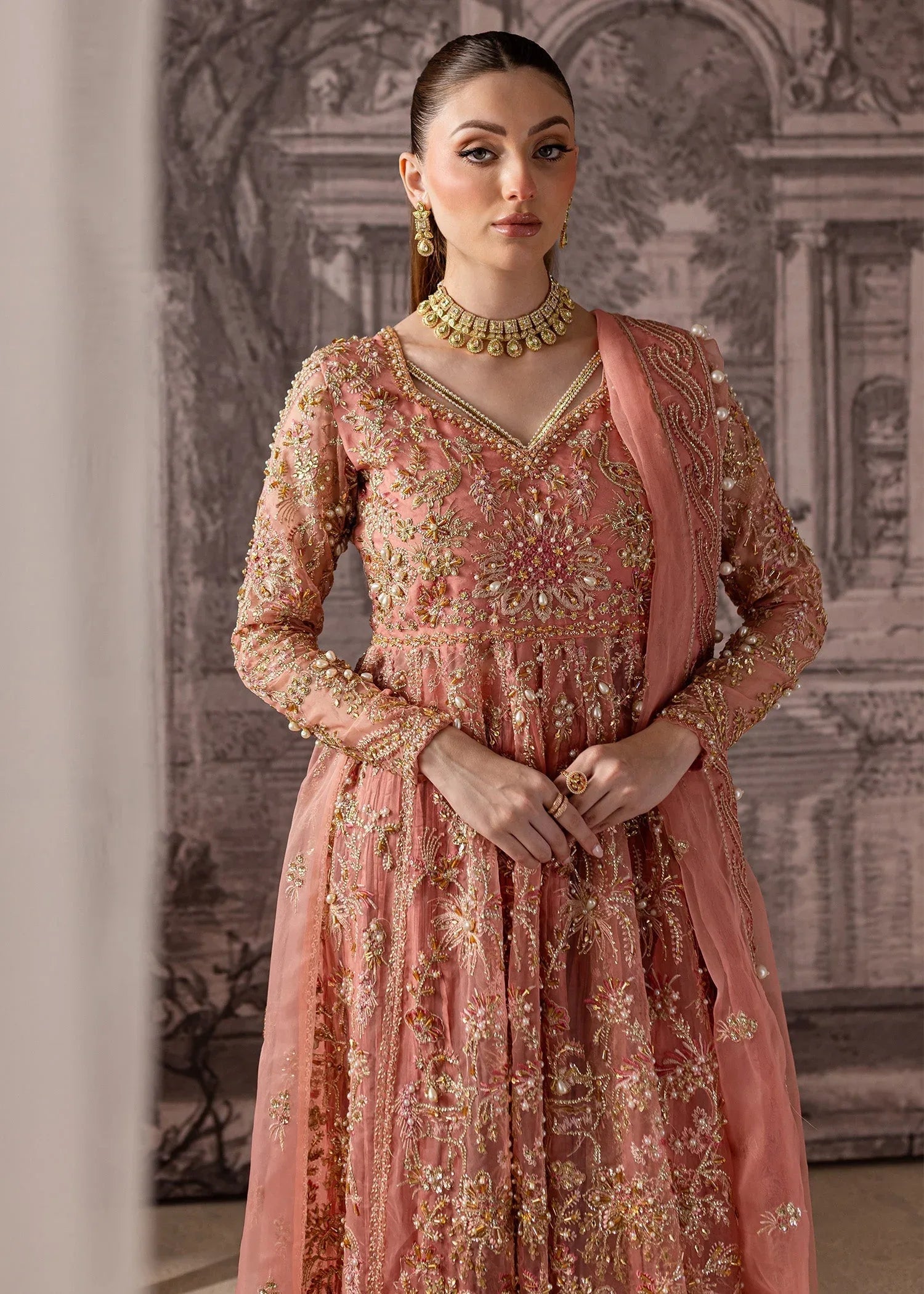 Maria Osama Khan | Mystara Wedding Festive |  Alera - Aqsa Fabrics