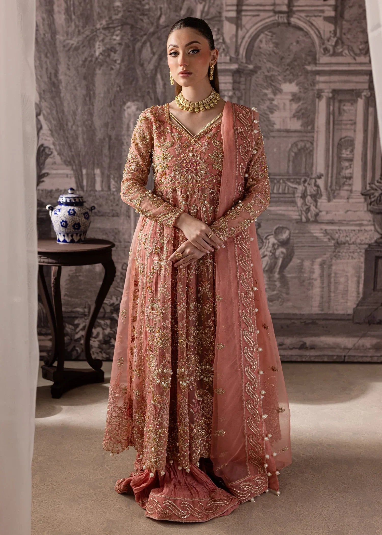 Maria Osama Khan | Mystara Wedding Festive |  Alera - Aqsa Fabrics