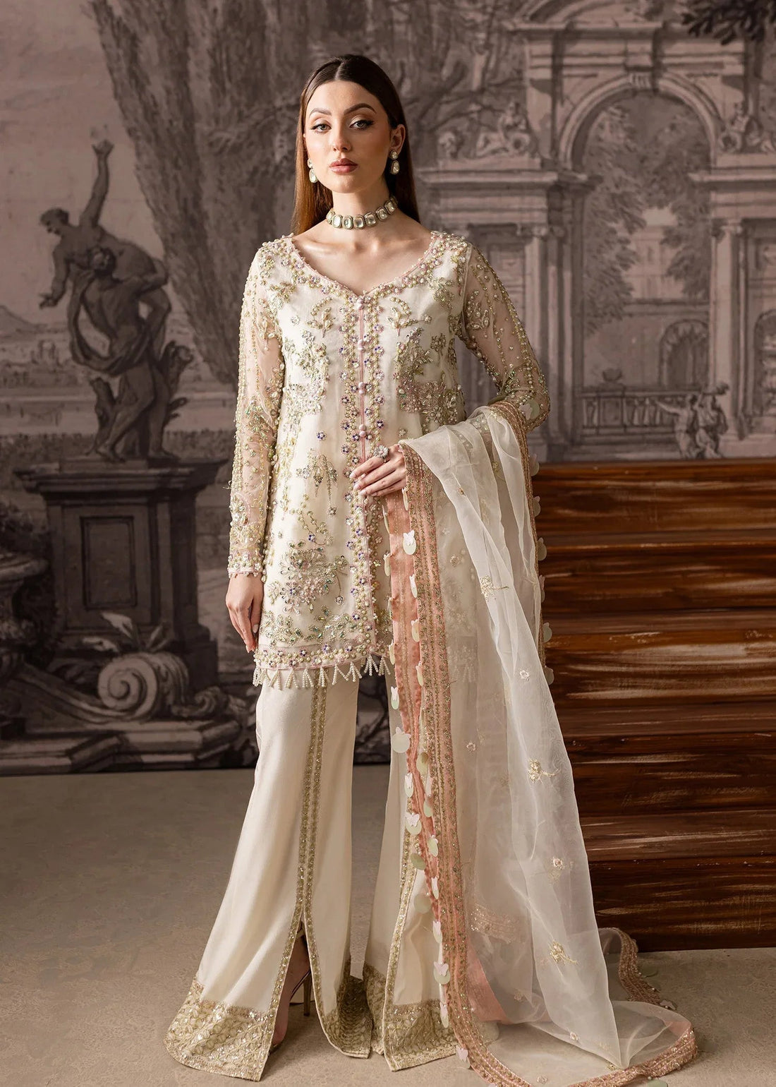 Maria Osama Khan | Mystara Wedding Festive | Zeest - Aqsa Fabrics