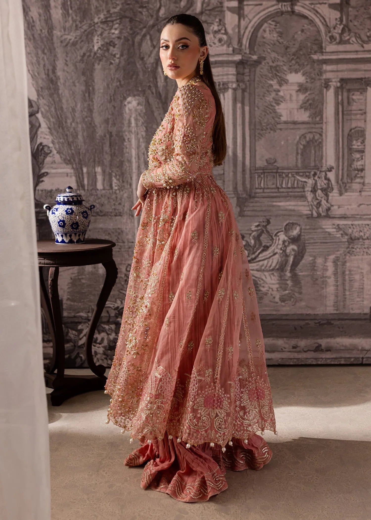 Maria Osama Khan | Mystara Wedding Festive |  Alera - Aqsa Fabrics