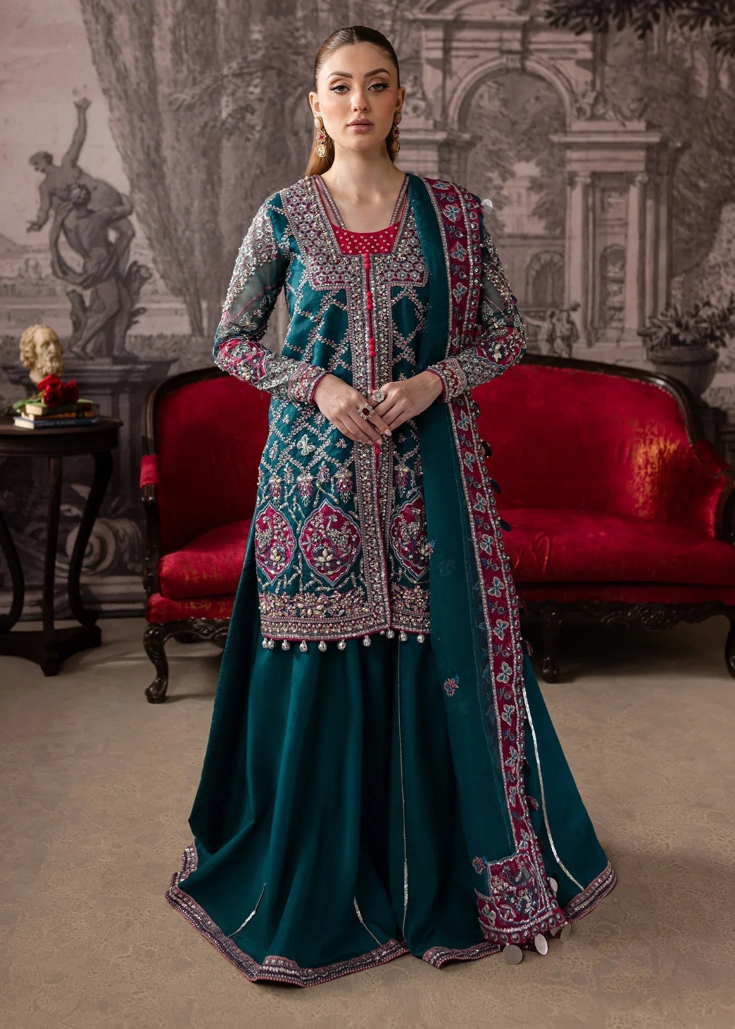 Maria Osama Khan | Mystara Wedding Festive | Riva - Aqsa Fabrics