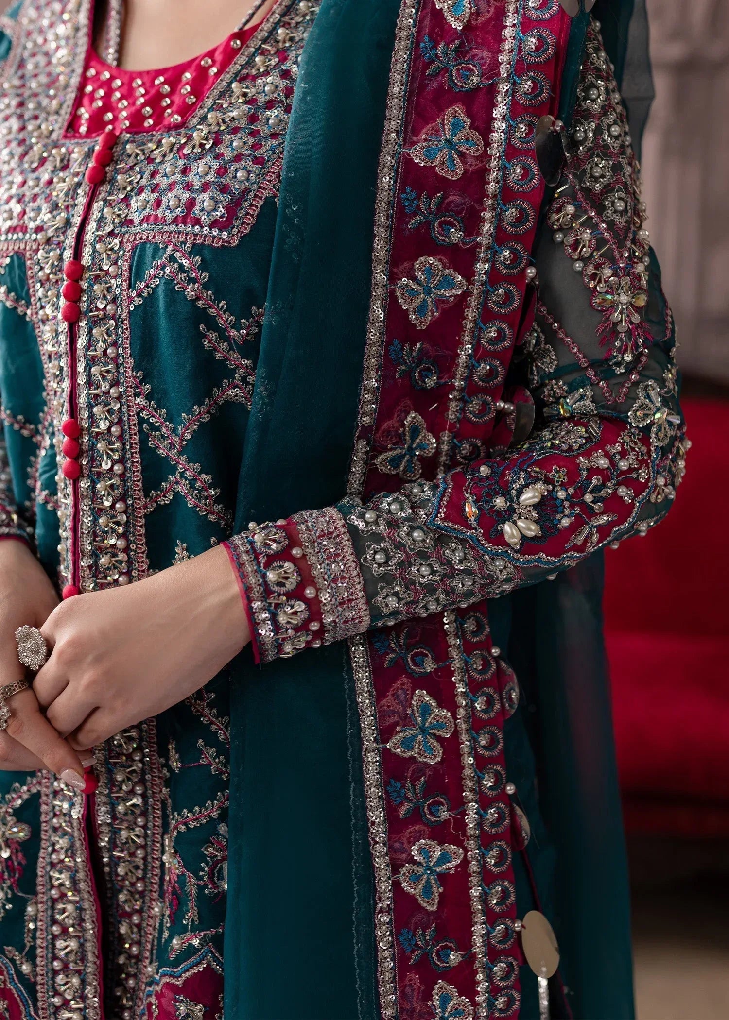Maria Osama Khan | Mystara Wedding Festive | Riva - Aqsa Fabrics