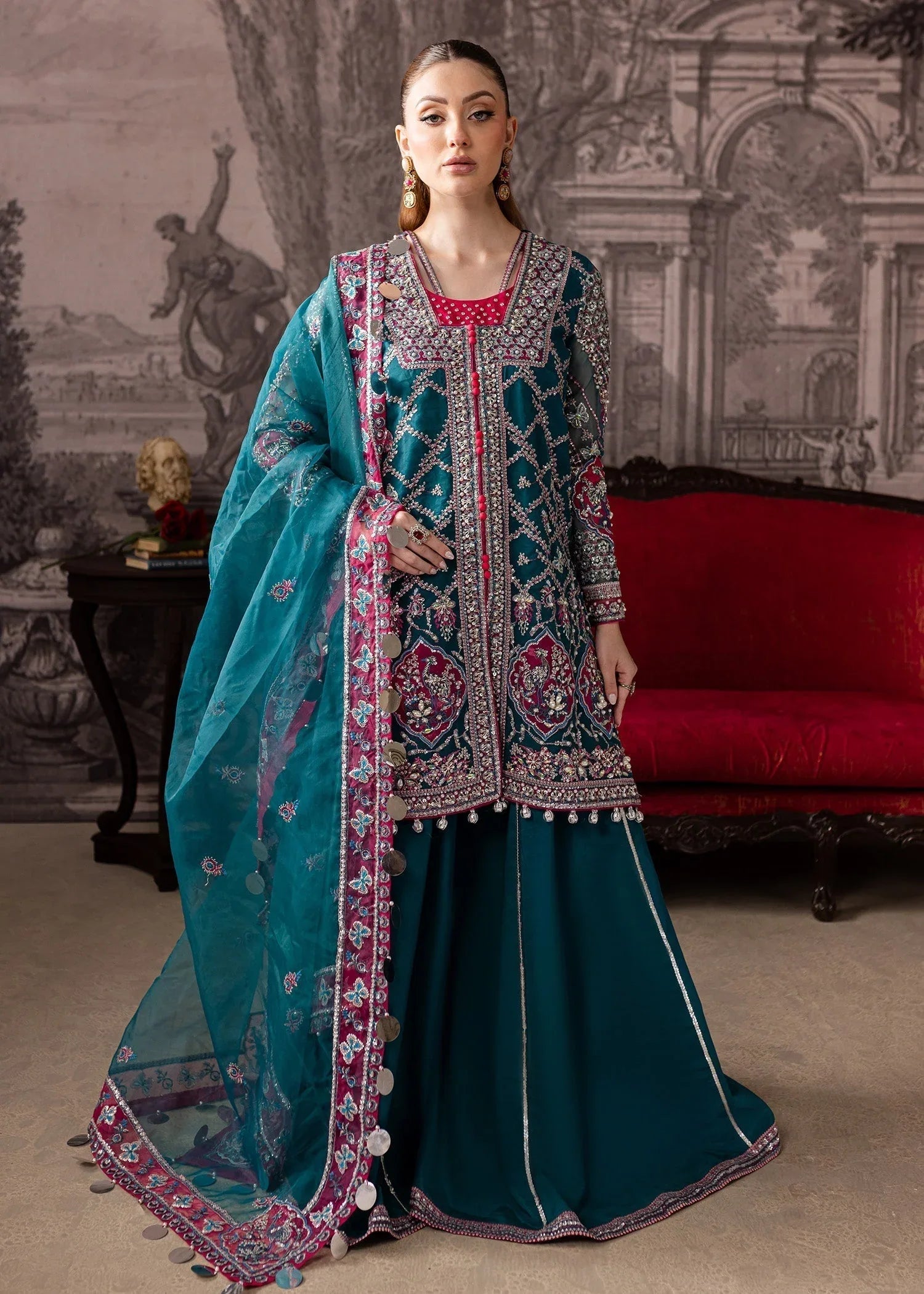 Maria Osama Khan | Mystara Wedding Festive | Riva - Aqsa Fabrics