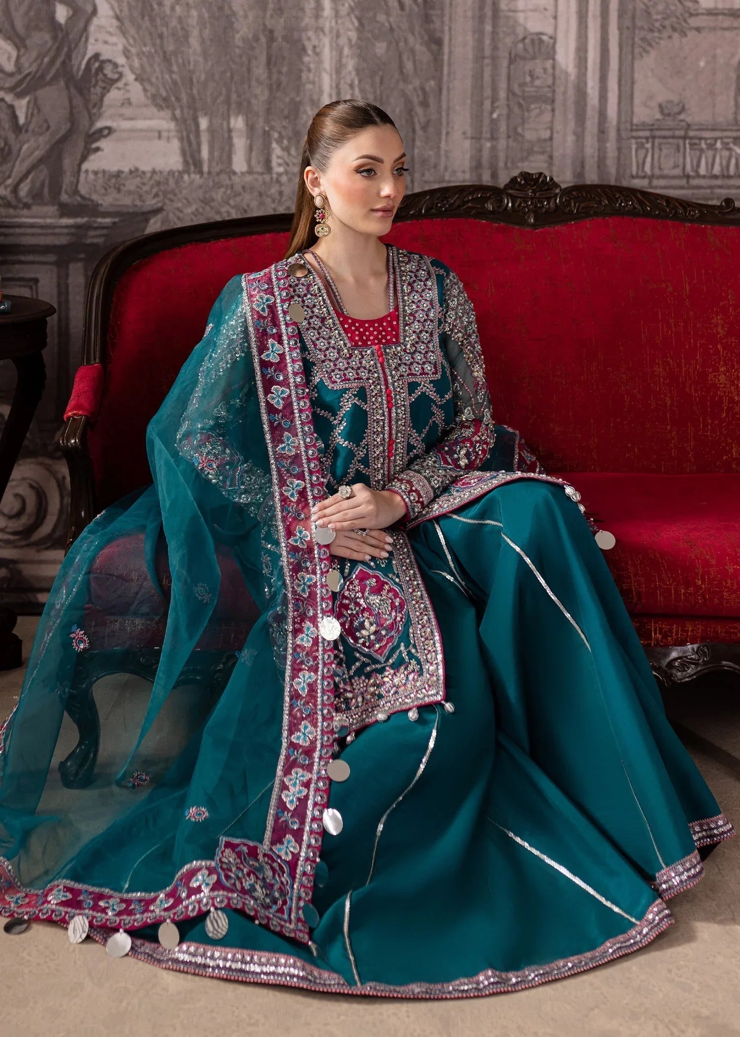 Maria Osama Khan | Mystara Wedding Festive | Riva - Aqsa Fabrics