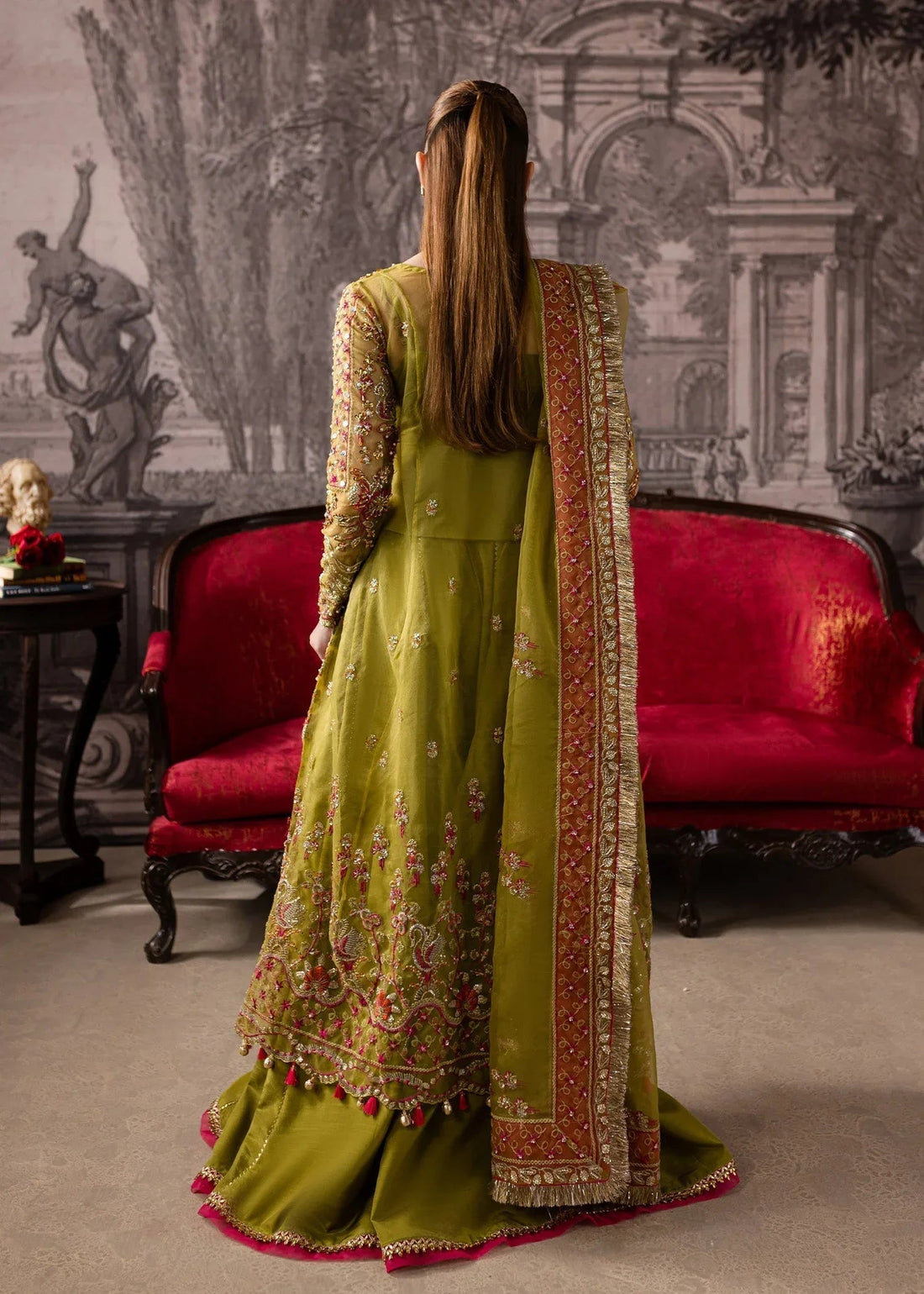 Maria Osama Khan | Mystara Wedding Festive | Noir - Aqsa Fabrics