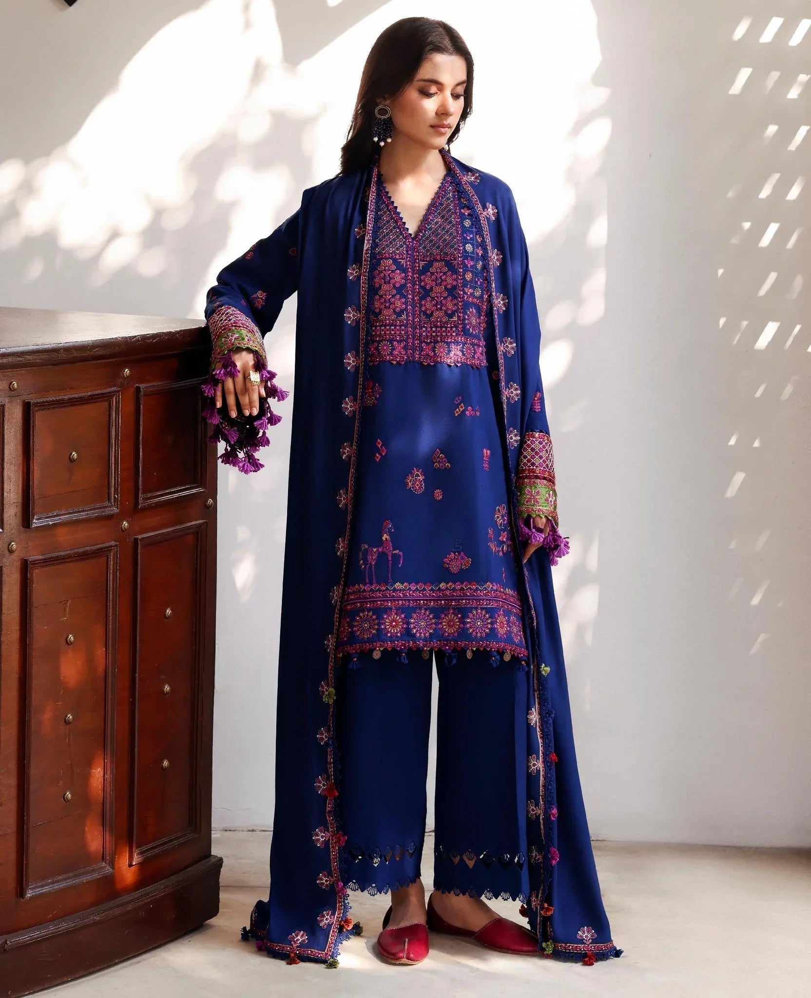 Republic Womenswear | Amaris Luxury Shawl 25 |Maris - Aqsa Fabrics