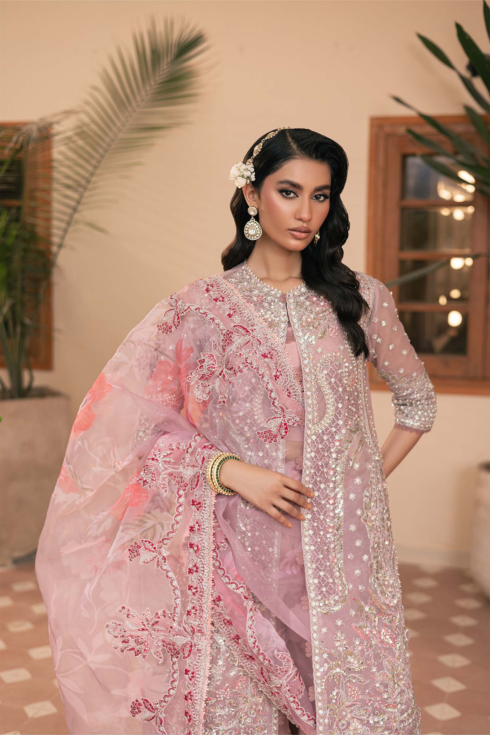 Maryam Hussain | Marwa Luxury Formals 24 | Mehru - Aqsa Fabrics