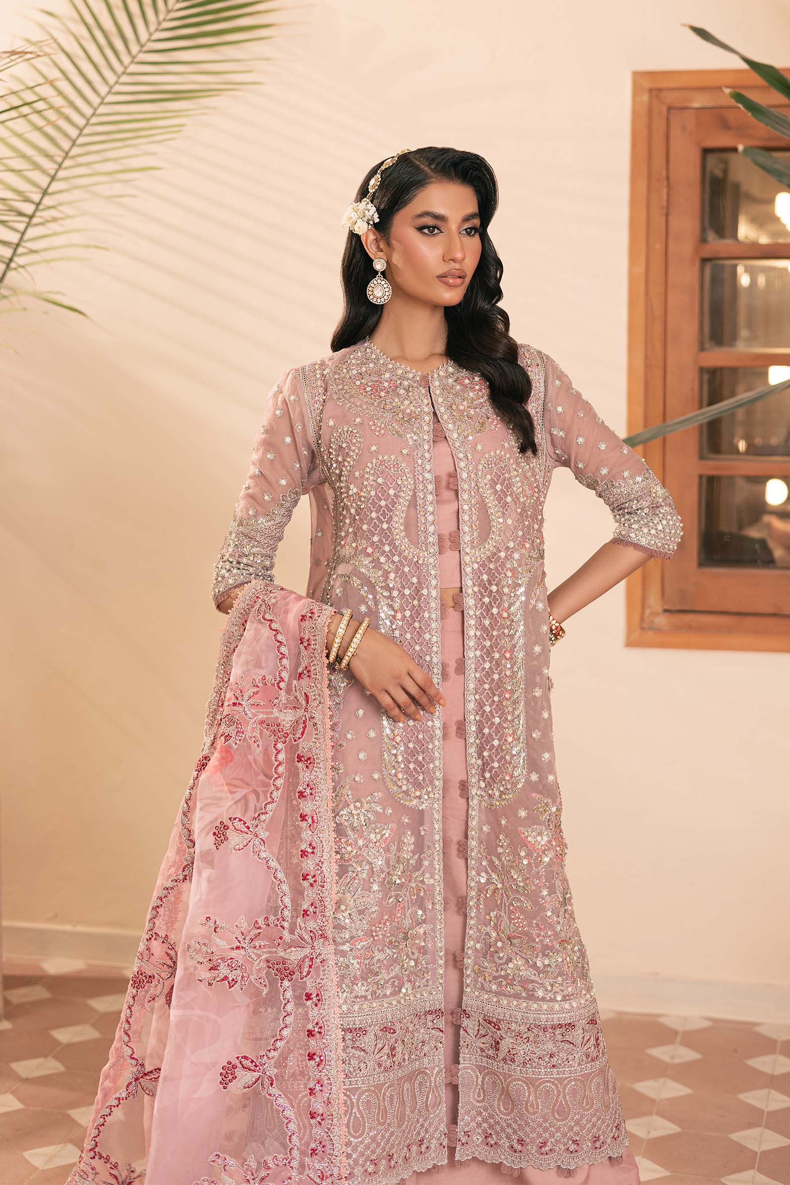 Maryam Hussain | Marwa Luxury Formals 24 | Mehru - Aqsa Fabrics