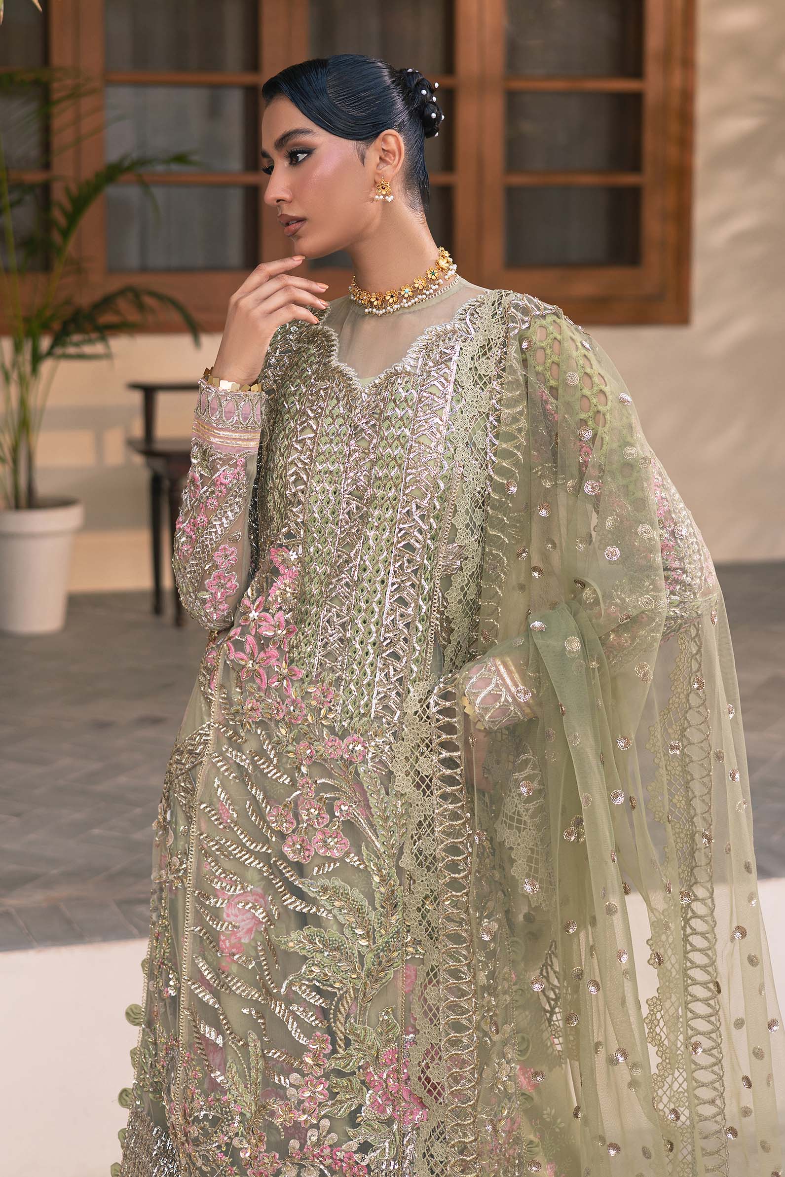 Maryam Hussain | Marwa Luxury Formals 24 | Muskan - Aqsa Fabrics
