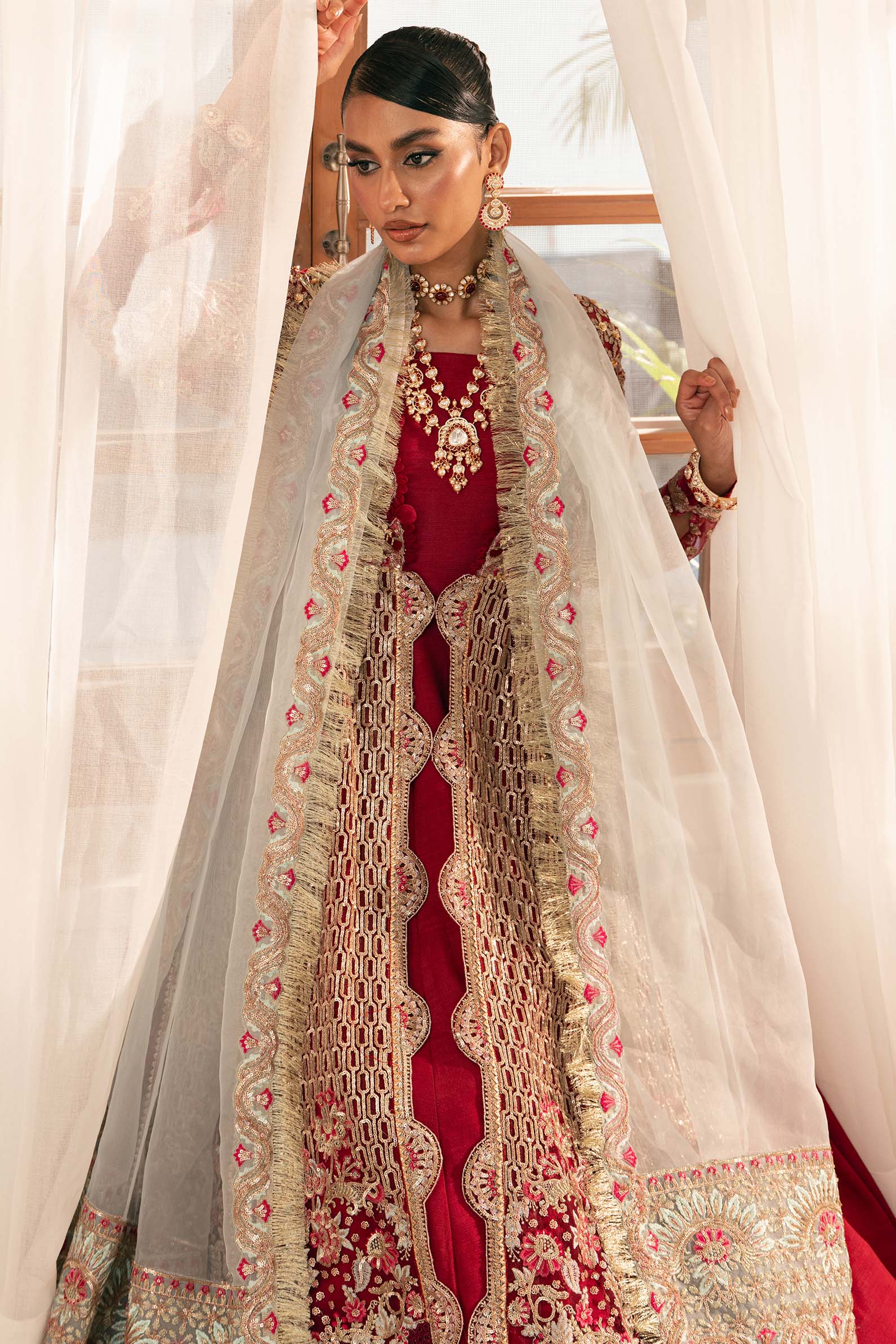 Maryam Hussain | Marwa Luxury Formals 24 | Raag - Aqsa Fabrics