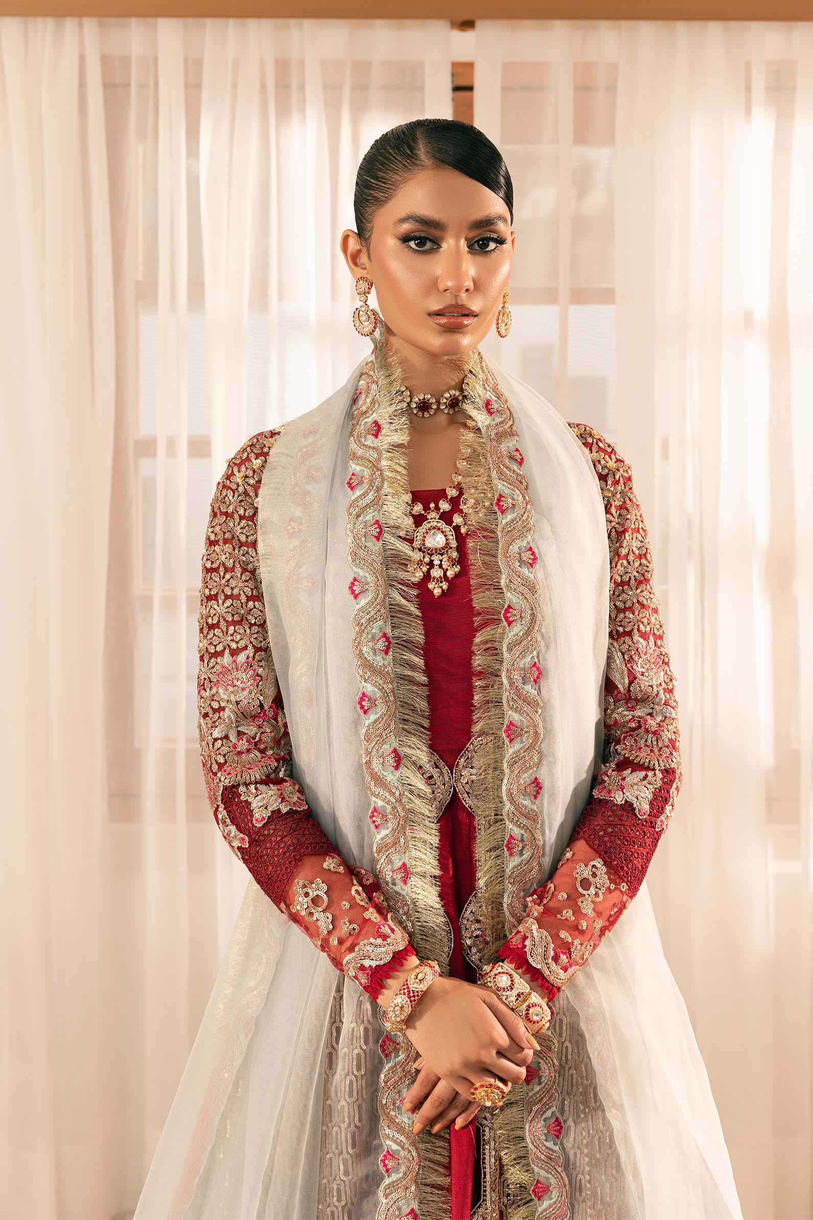 Maryam Hussain | Marwa Luxury Formals 24 | Raag - Aqsa Fabrics