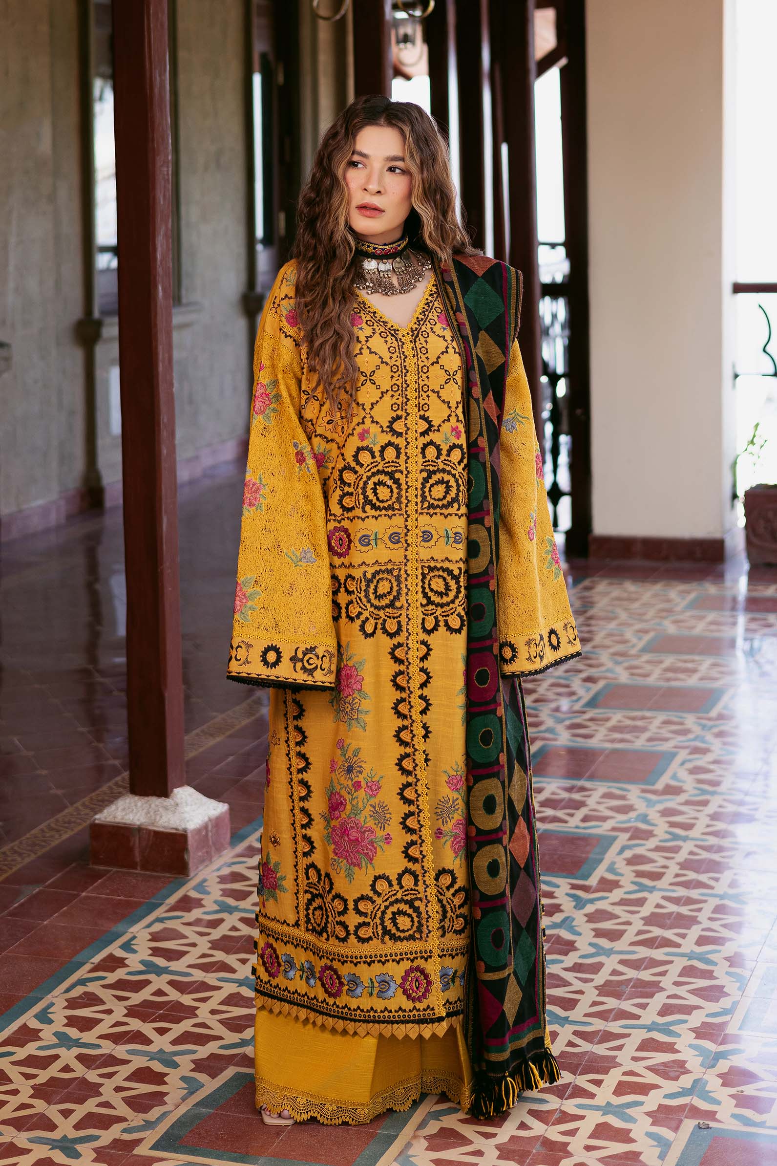 Maryam Hussain | Silk Edit |  Hazel - Aqsa Fabrics