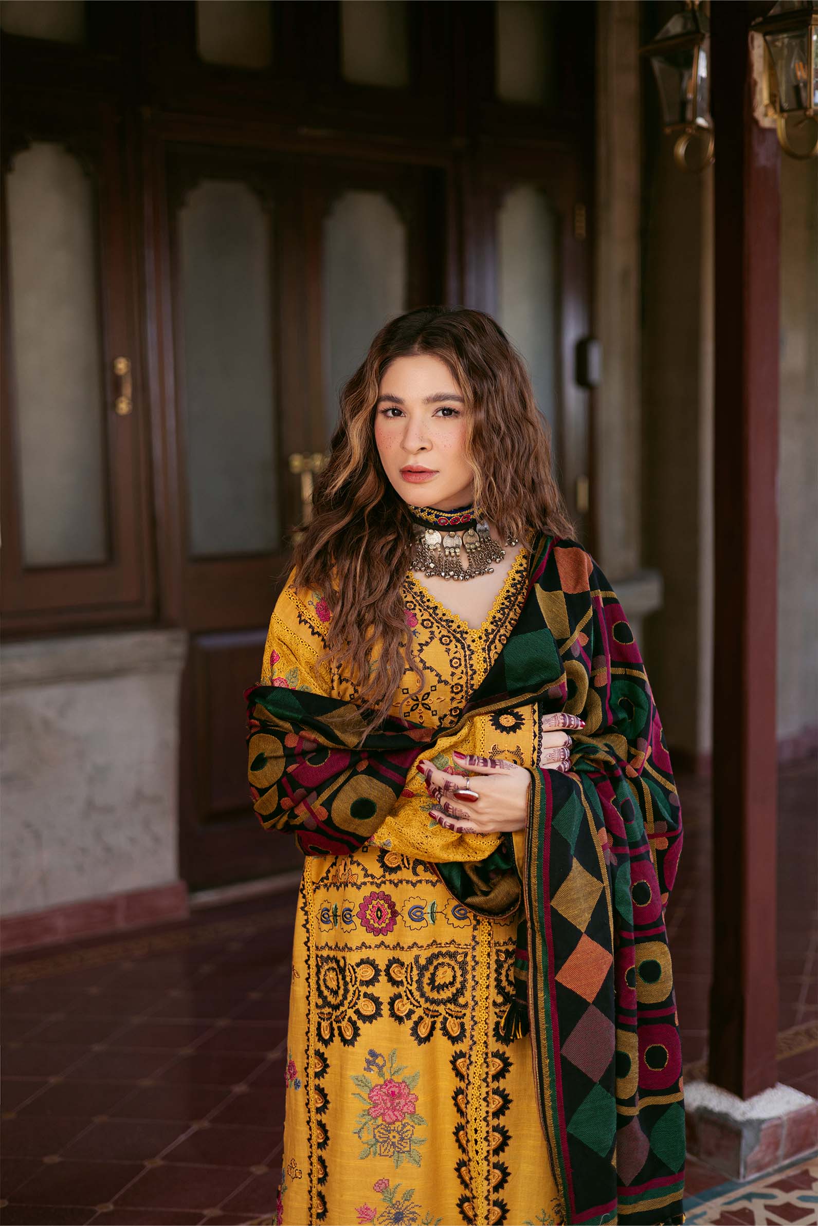 Maryam Hussain | Silk Edit |  Hazel - Aqsa Fabrics