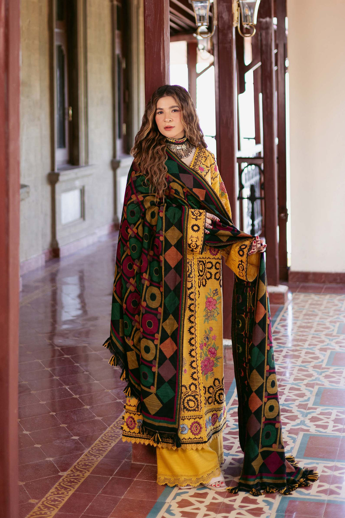 Maryam Hussain | Silk Edit |  Hazel - Aqsa Fabrics