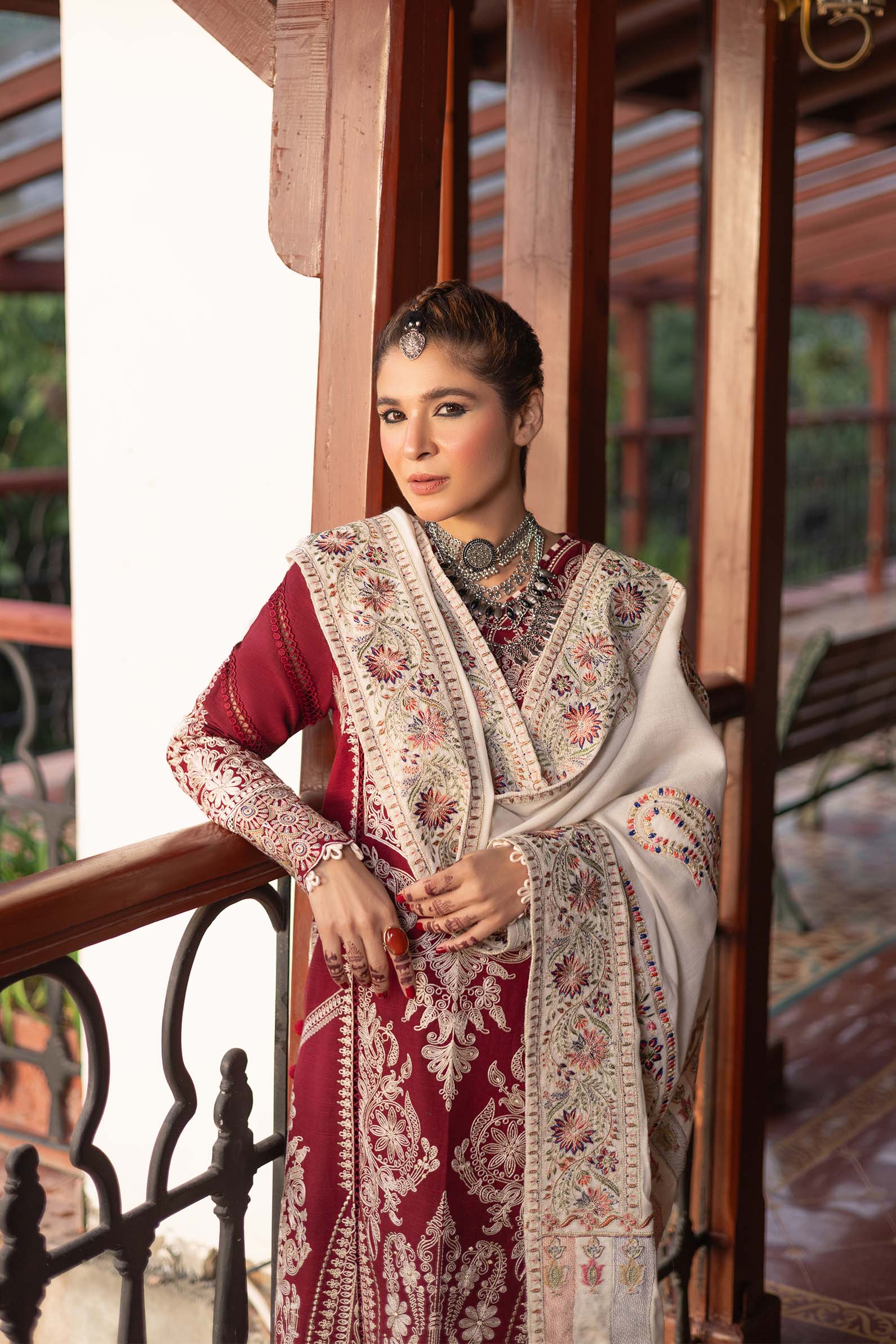 Maryam Hussain | Silk Edit |  Jade - Aqsa Fabrics