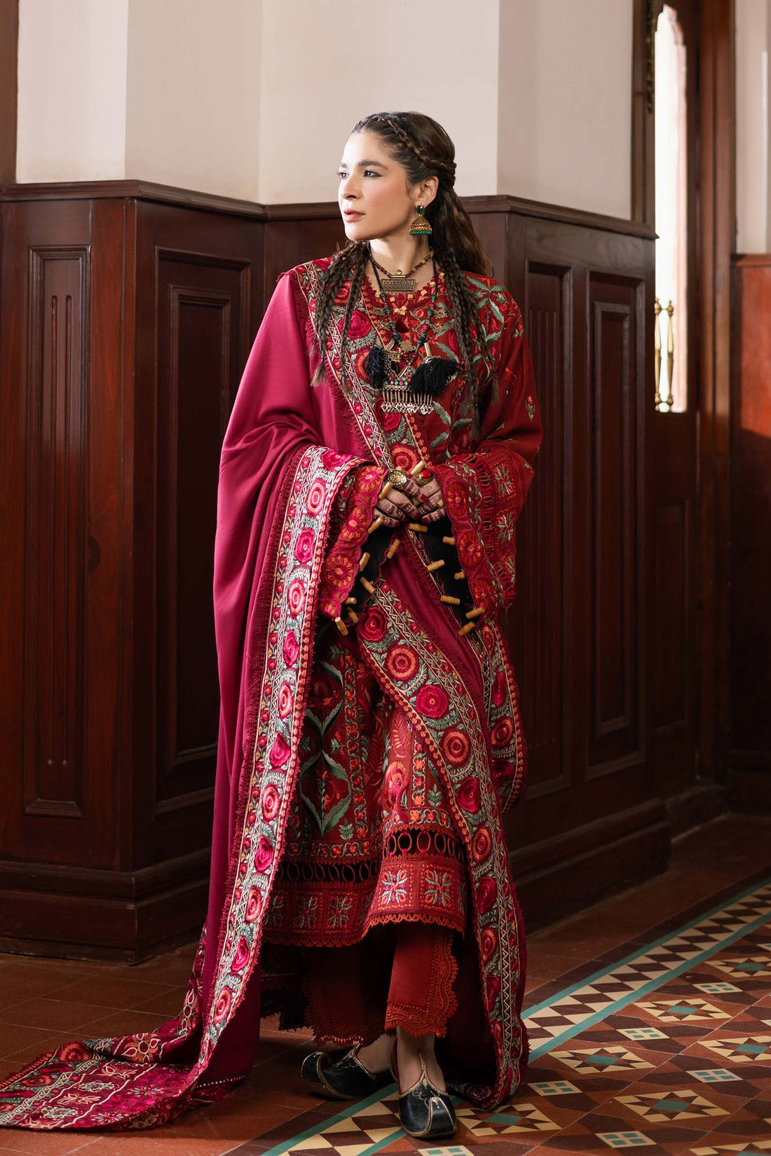 Maryam Hussain | Silk Edit |  Fall - Aqsa Fabrics
