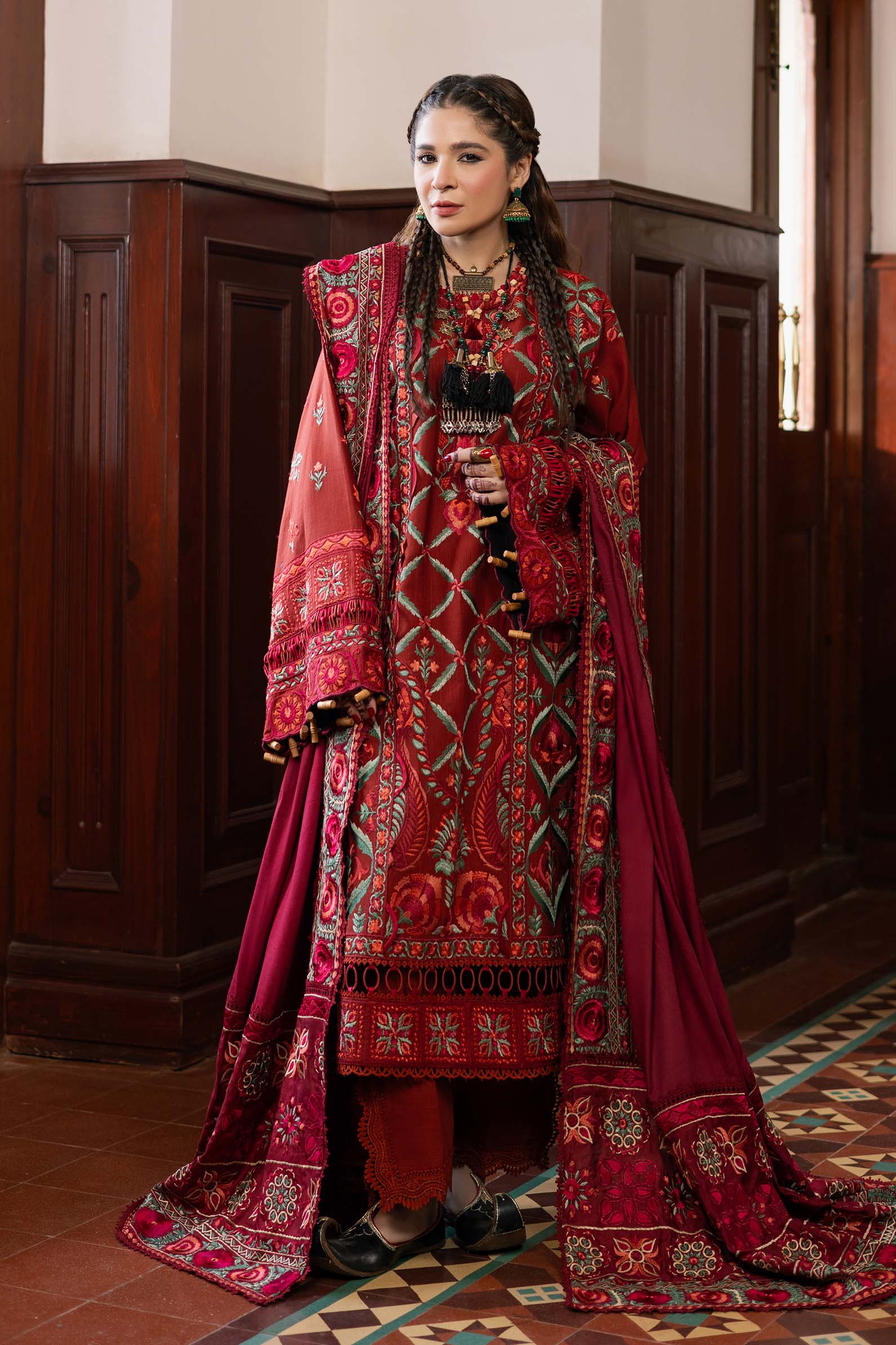 Maryam Hussain | Silk Edit |  Fall - Aqsa Fabrics
