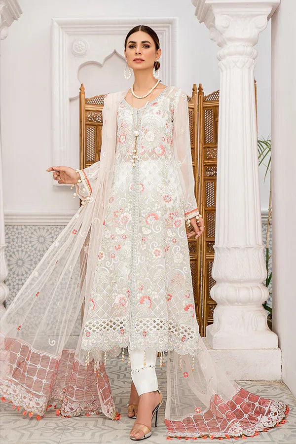 Maryams | Luxury Collection | D-35 Oriental Garden - Aqsa Fabrics