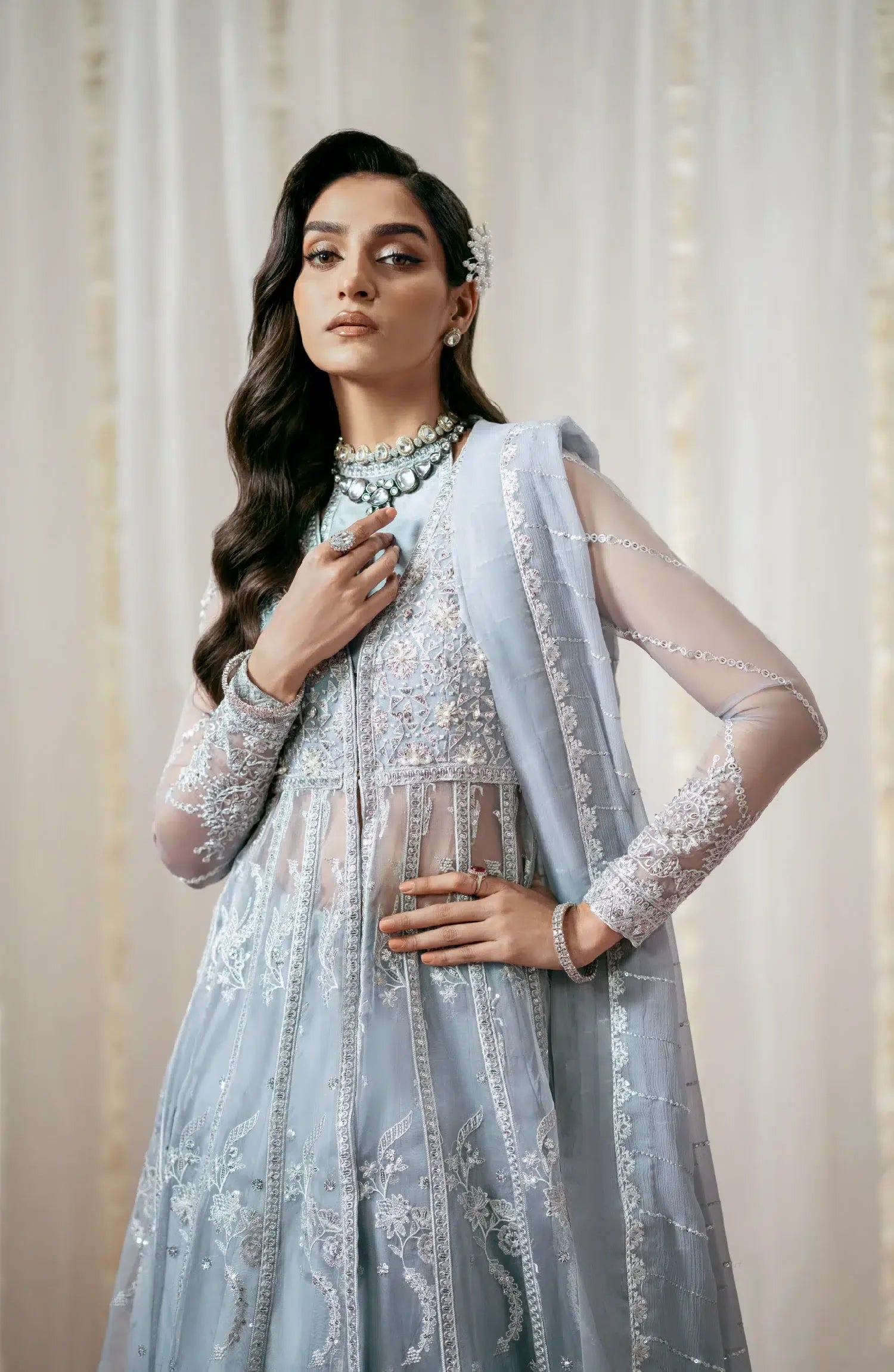 Maryum N Maria | Alaia Wedding Formals | Chole - Aqsa Fabrics