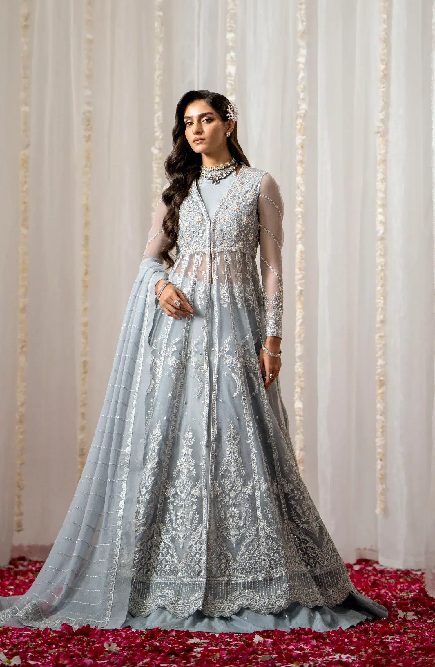 Maryum N Maria | Alaia Wedding Formals | Chole - Aqsa Fabrics