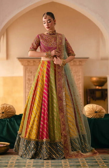 Maryum N Maria | Gul Posh Wedding Formals | SITARA BEGUM - MS40064 - Aqsa Fabrics