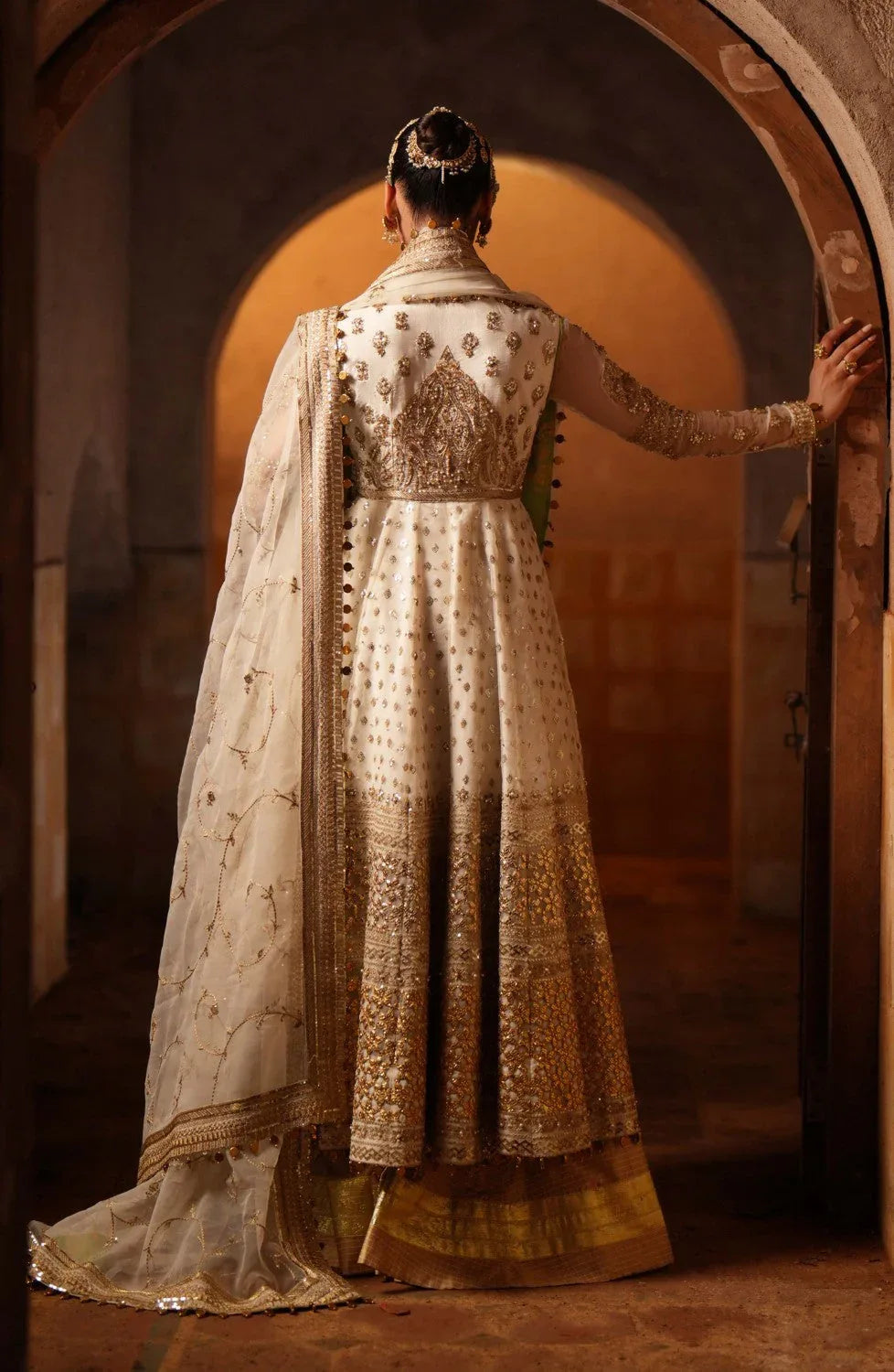 Maryum N Maria | Gul Posh Wedding Formals | Chand Bali - MS40066 - Aqsa Fabrics