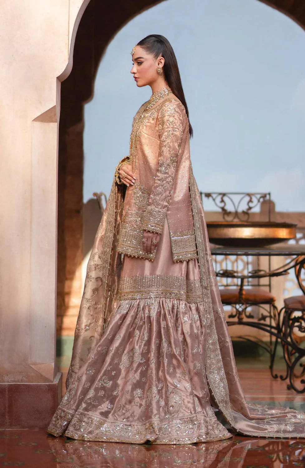 Maryum N Maria | Gul Posh Wedding Formals | UMRAO JAAN - MS40067 - Aqsa Fabrics
