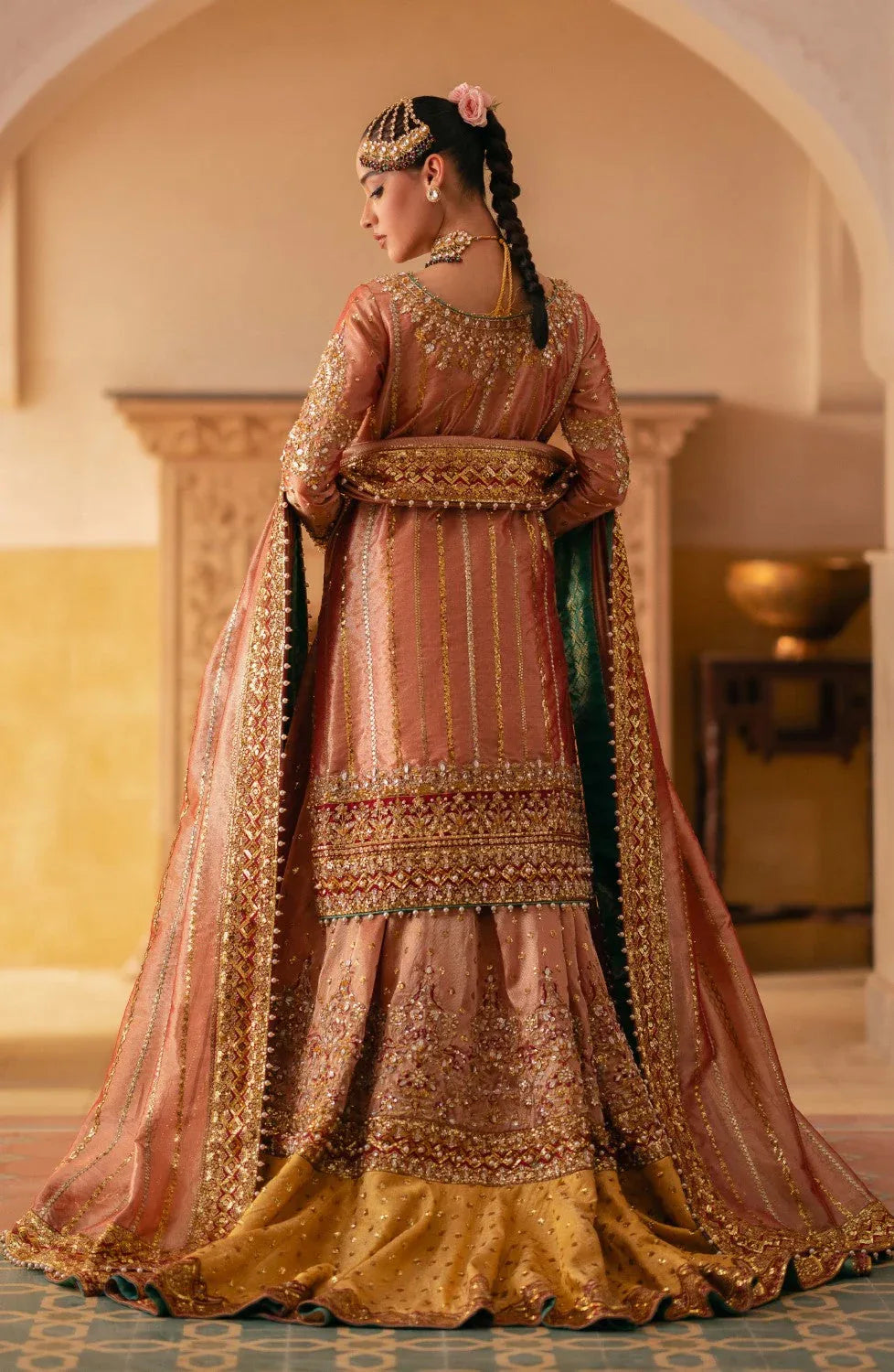 Maryum N Maria | Gul Posh Wedding Formals | ZUMANI BEGUM - MS40068 - Aqsa Fabrics