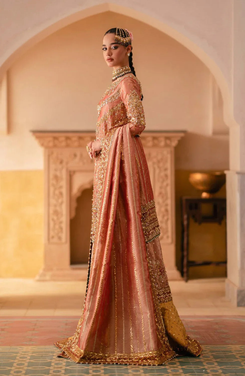 Maryum N Maria | Gul Posh Wedding Formals | ZUMANI BEGUM - MS40068 - Aqsa Fabrics