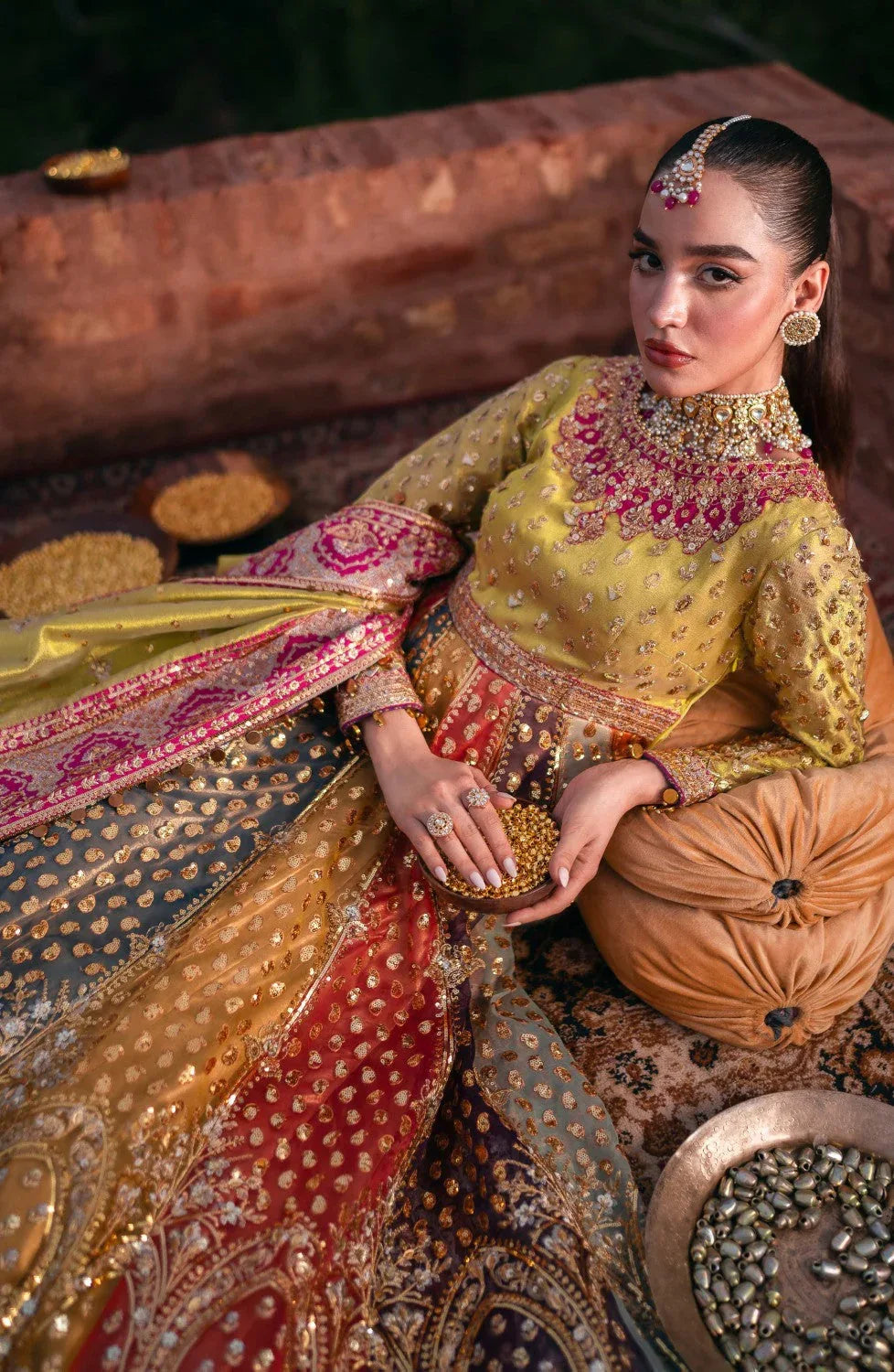 Maryum N Maria | Gul Posh Wedding Formals | PAKEEZA - MS40069 - Aqsa Fabrics