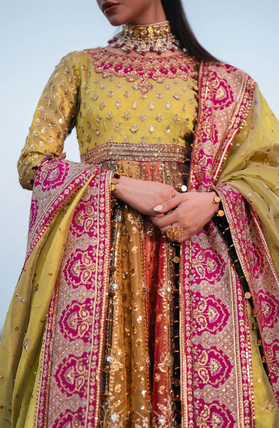Maryum N Maria | Gul Posh Wedding Formals | PAKEEZA - MS40069 - Aqsa Fabrics